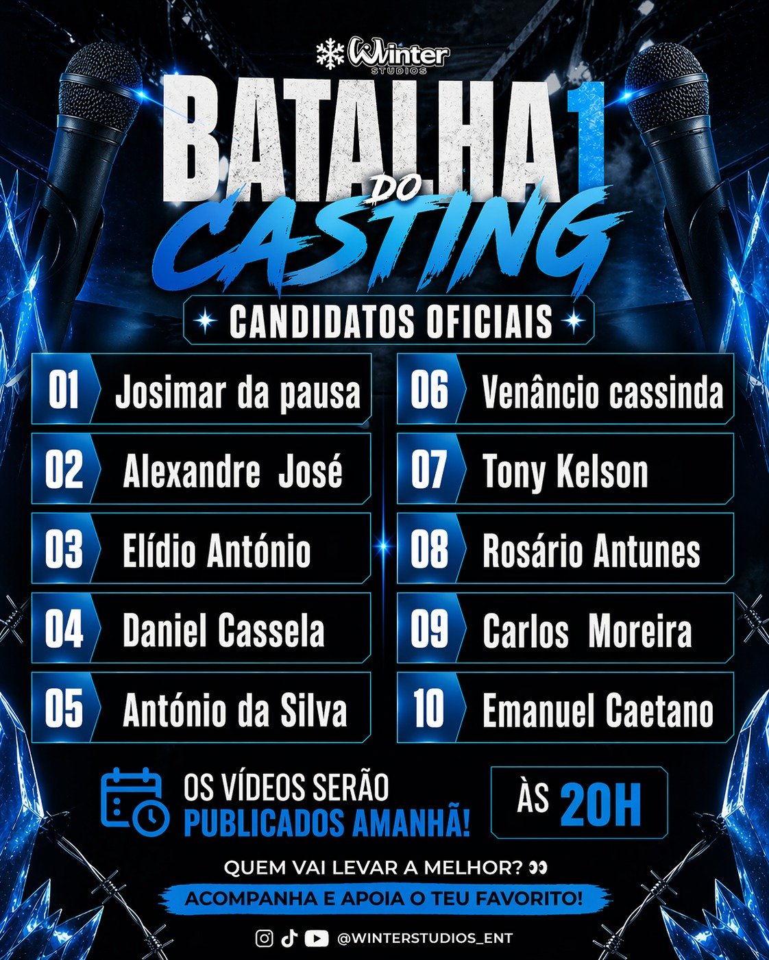 Cadidatos batalha 1